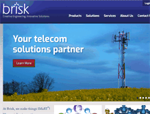 Tablet Screenshot of briskengineering.com